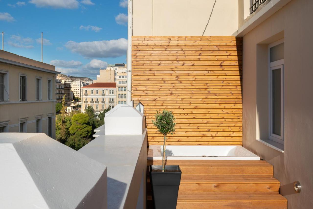 Praxitelous Luxury Suites Athene Buitenkant foto